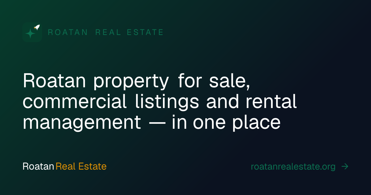 Roatan Real Estate